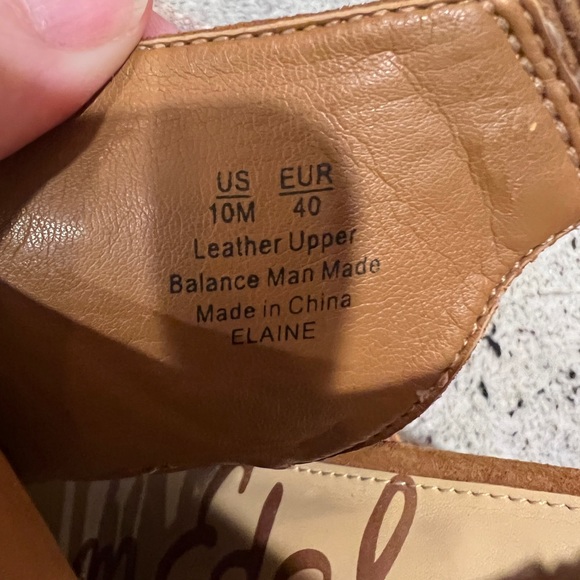 Sam Edelman Elaine Leather Fringe Stocky heel bootie size 10. - Picture 9 of 11